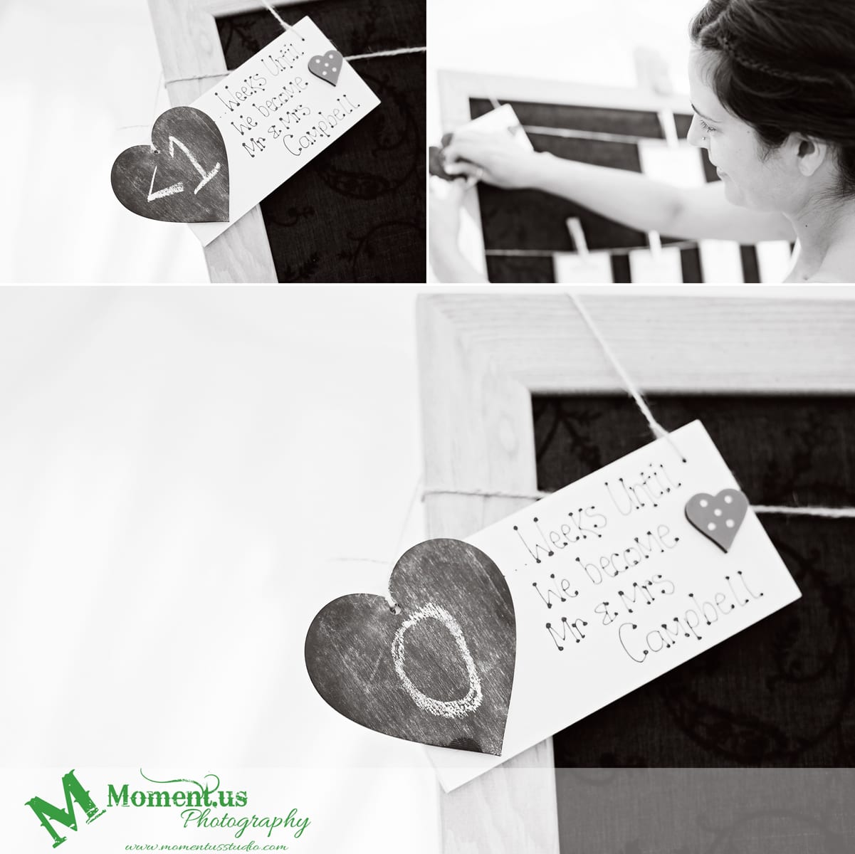 Fort Belan Wedding - wedding countdown