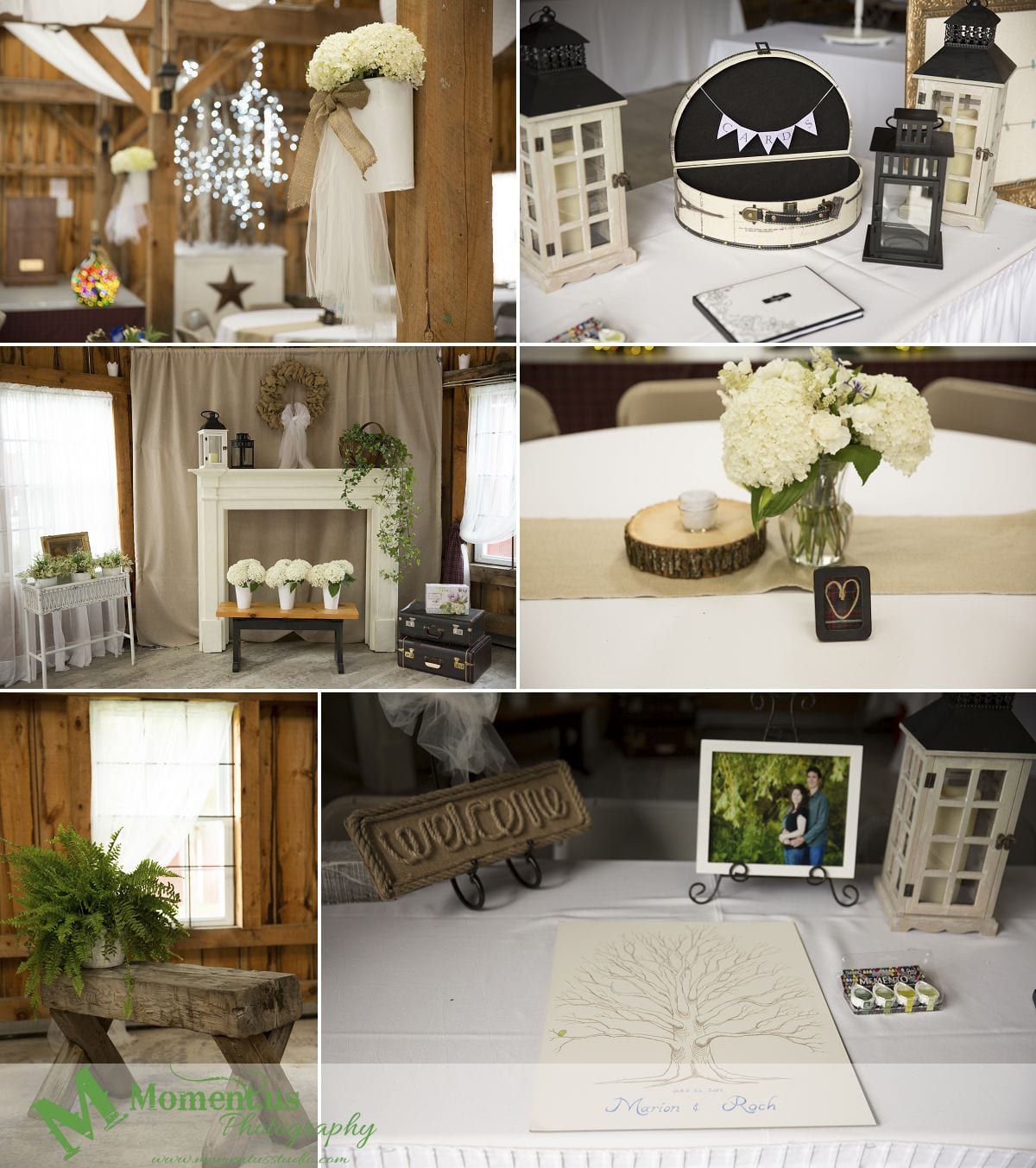 Williamstown Country Wedding - hydrangea decor