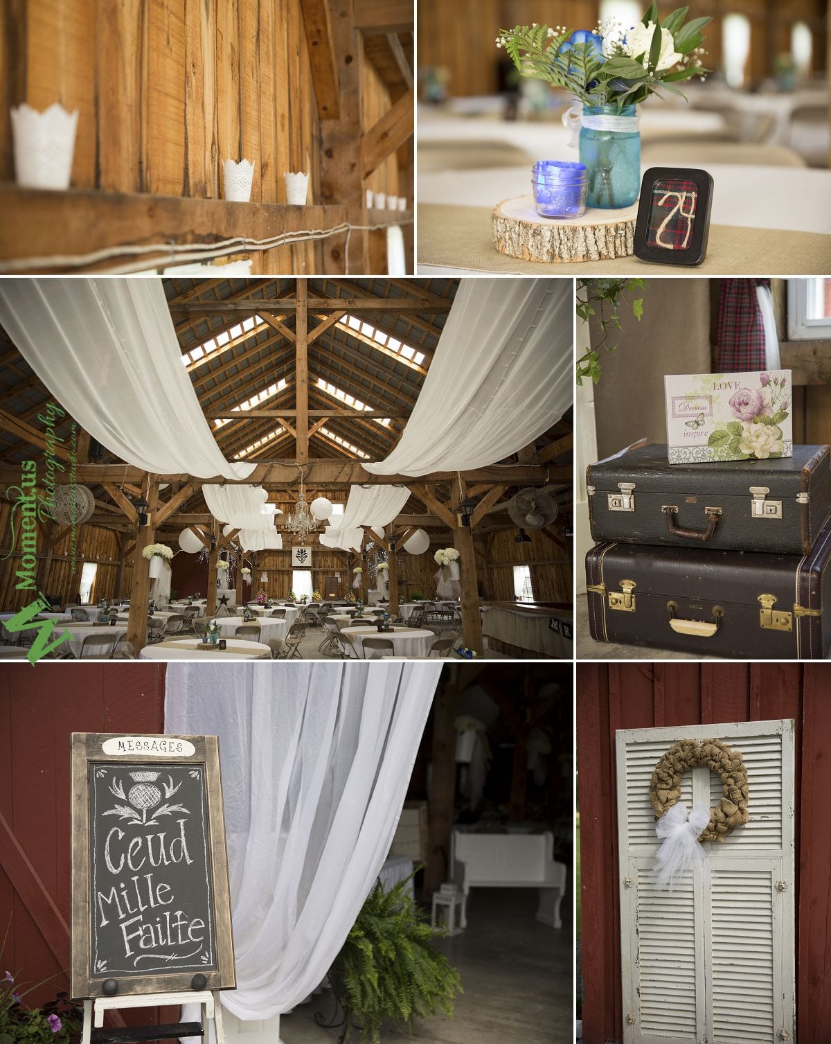Williamstown Country Wedding - suitcases