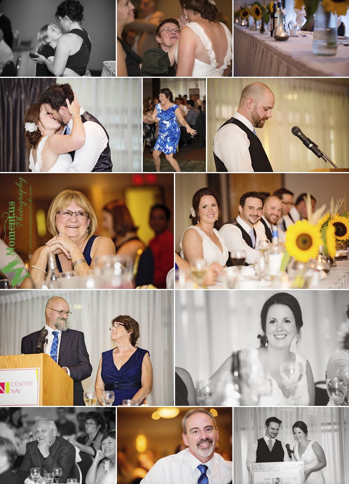 NAV Centre Cornwall weddings - woman in blue dress dancing