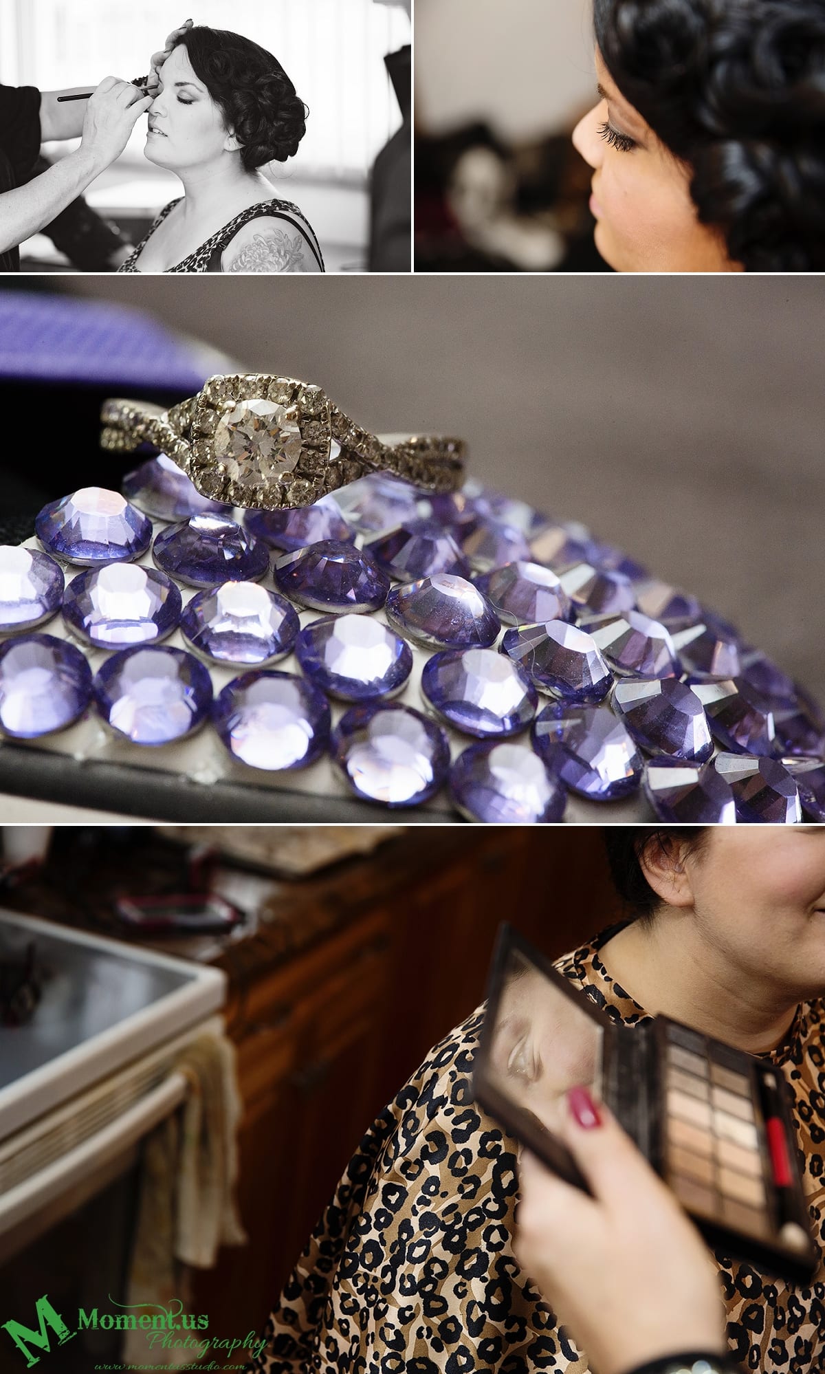 Alexandria wedding - diamante Converse shoes