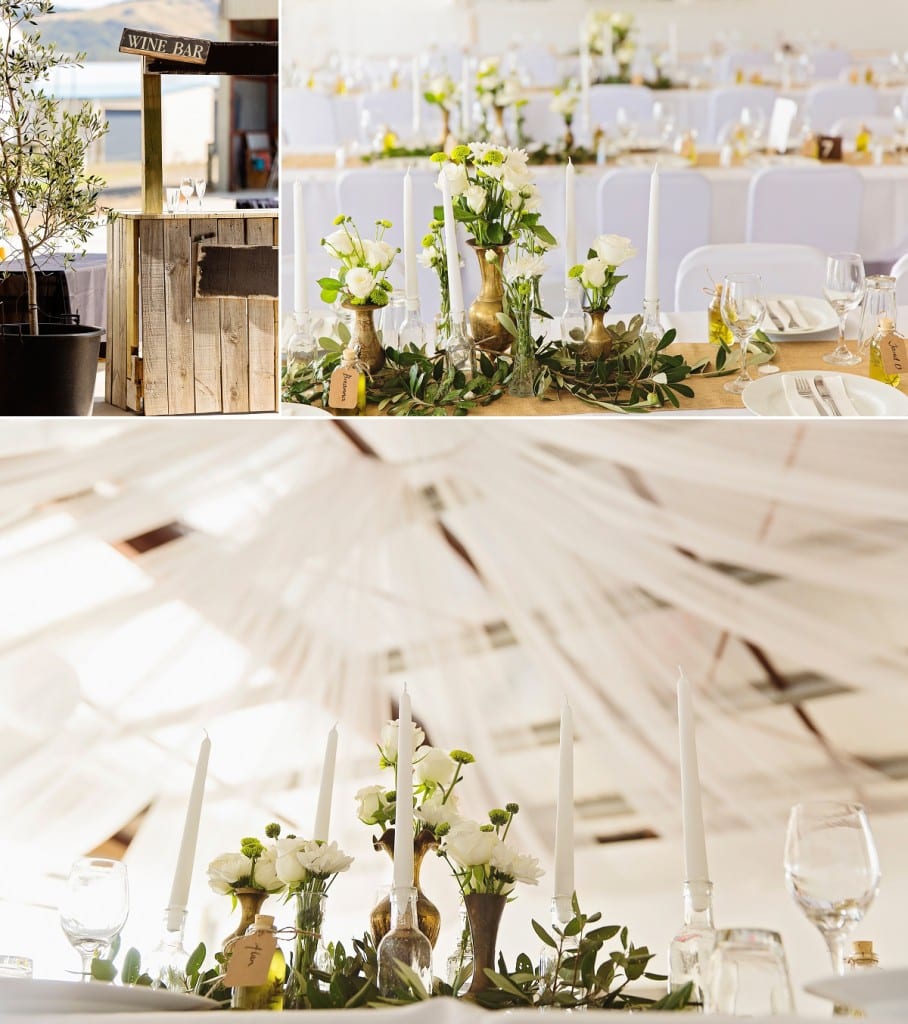 Cornwall international wedding photographer - rustic wine bar