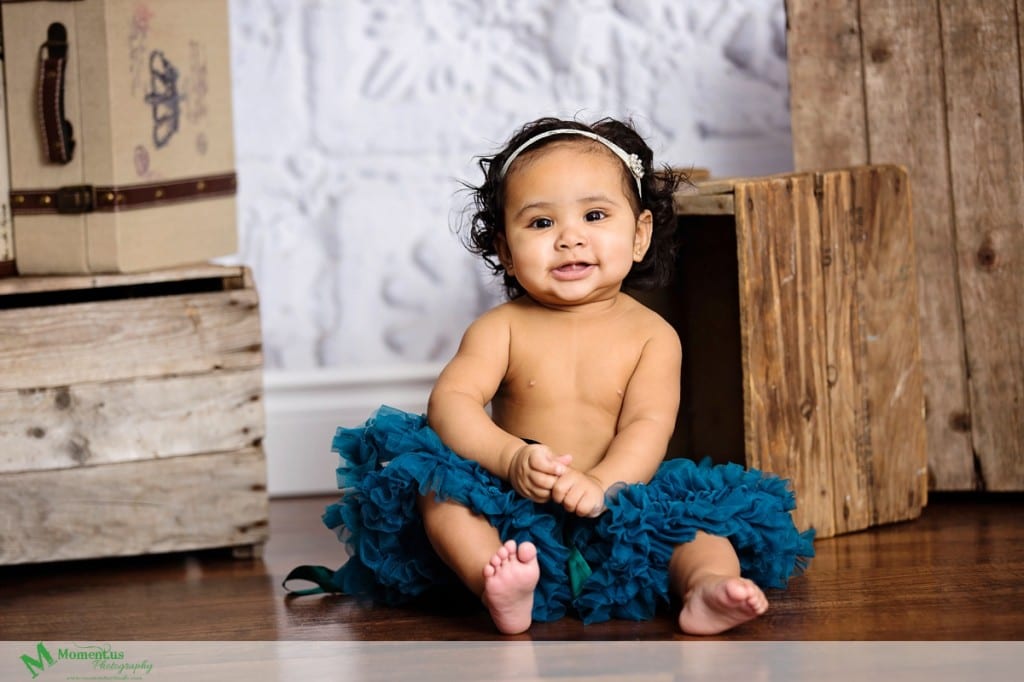 Cornwall children's photographer - teal tutu