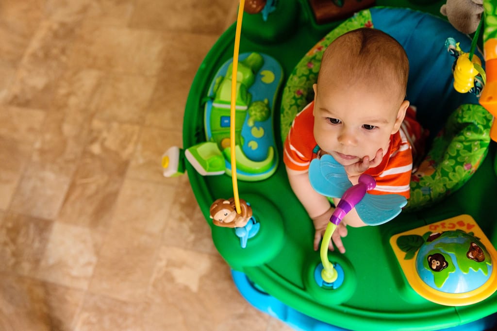 baby in exersaucer 2