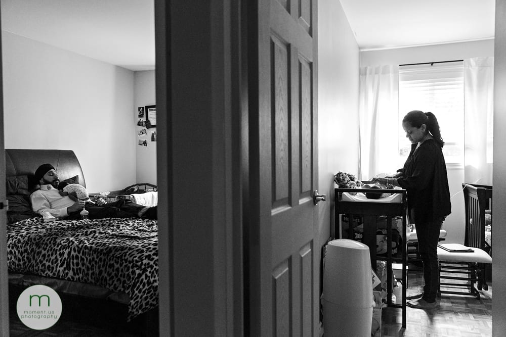 Montreal family in home