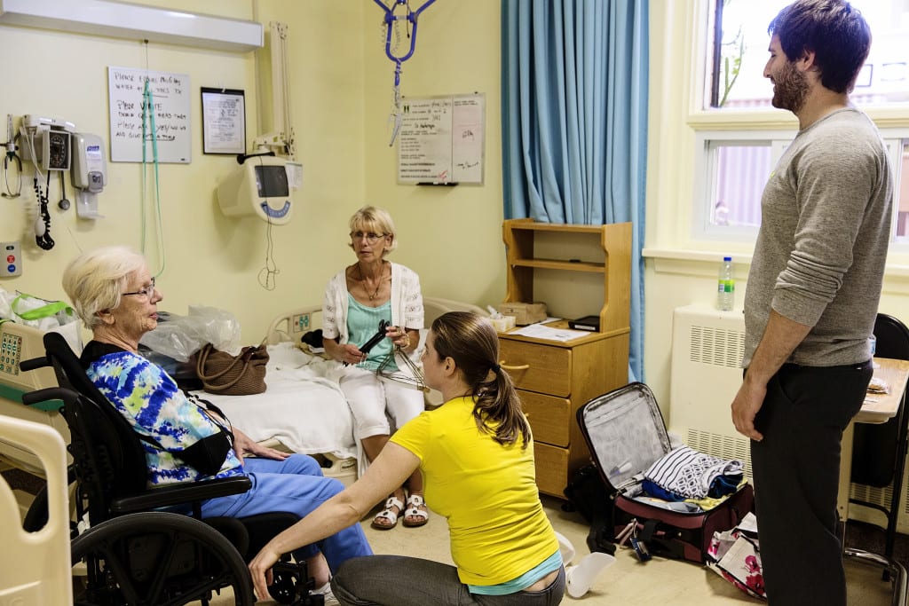 therapist saying goodbye