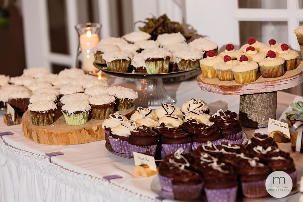 dessert table