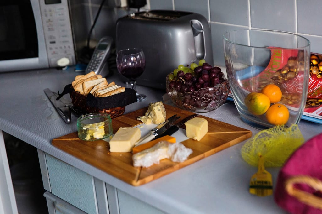Cheeseboard for Manchester family lunch