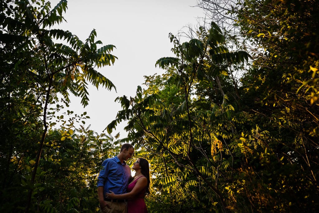Crysler Ontario engagement session in nature